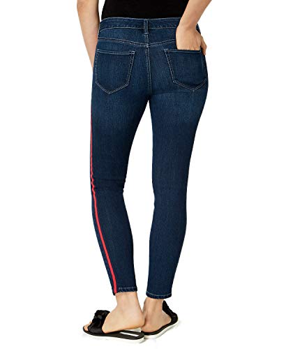 Maison Jules Racer-Stripe Skinny Jeans (Orleans Wash, 2)2