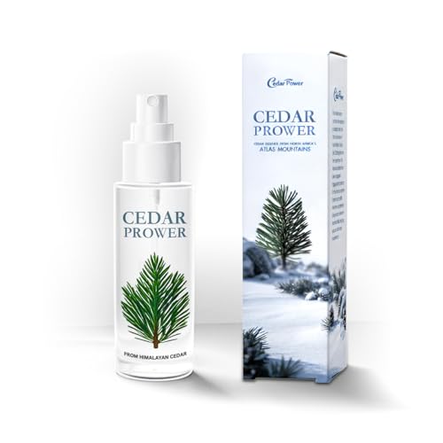 Cybertransfor 4oz.Spray CedarPower, CedarPower Spray with Lavender Essence for Closets- Wood Accessories