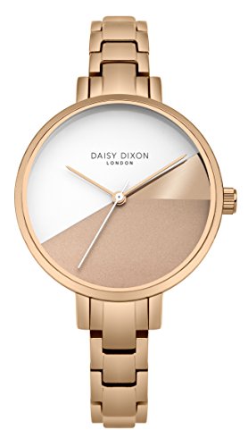Preisvergleich Produktbild Daisy Dixon London Damen Armbanduhr Analog Quarz Edelstahl DD065RGM