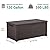 YITAHOME 120 Gallon Outdoor Storage Deck Box, Large Resin Patio Storage for Outdoor Pillows, Garden Tools and Pool Supplies, Waterproof, Lockable (Brown)