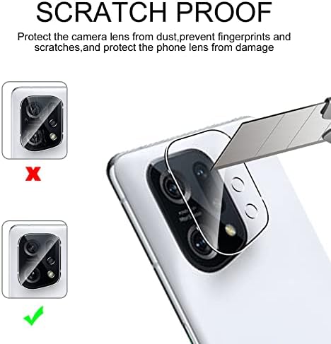 TUTUO [2+2 Pack Compatible with OPPO Find X5 5G Screen Protector + Camera Lens Protector, [Anti-Scratch] [Bubble Free] Soft TPU (NOT Glass) Full Coverage HD Protective Film