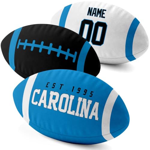 Image of ANTKING Carolina Throw Pillow 2 Packs Custom Name Number Gifts