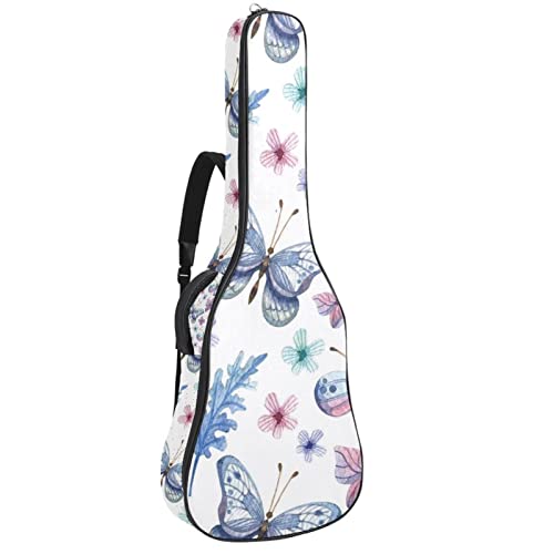 Housse étanche pour guitare acoustique avec double bandoulière et poche Motif orange dessiné à la main, Multicolore 02… - Les Beatles, Paul McCartney, John Lennon, RIngo Starr, George Harrison Housse étanche pour guitare acoustique avec double bandoulière et poche Motif orange dessiné à la main, Multicolore 02…
