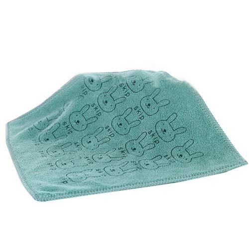 Cute Rabbit Pattern Soft Bath Towels Microfiber Washcloth for Baby Infant Newborn Natural Towels Ultra Soft and Absorbent