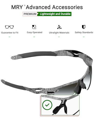 Image of Mryok Replacement Earsocks Nosepieces Kits for Oakley RadarLock Path /RadarLock XL /RadarLock Edge /RadarLock Pitch - Options