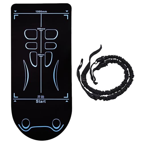 Leogony Exercise Equipment Mat for Ab Roller Wheel, Non Slip Fitness Wheel Special Mat for Skipping, Abdominal Yoga Floor Workouts