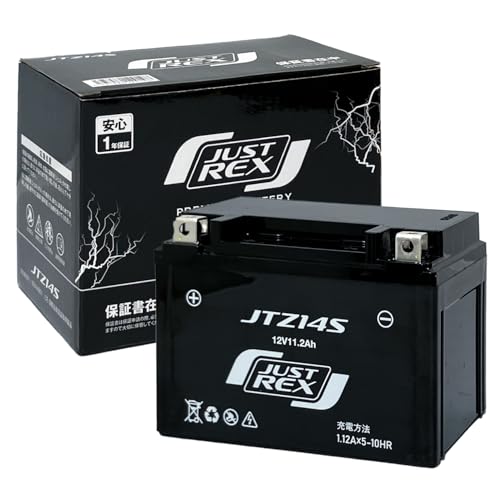 JUSTREX(�W���X�g���b�N�X) ���^ �����\�o�C�N�o�b�e���[ YTZ14S�݊� �t����[�d�� MF�o�b�e���[ CB1100 �V���h�[�X���b�V���[750 FTZ14S CTZ14S STZ14S TTZ14S JTZ14S