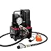 High-Voltage Electric Pump Manual/Foot Switch Electric Hydraulic Pump Hydraulic Station QQ-700 MINGPING (Color : QQ-700A 220V)