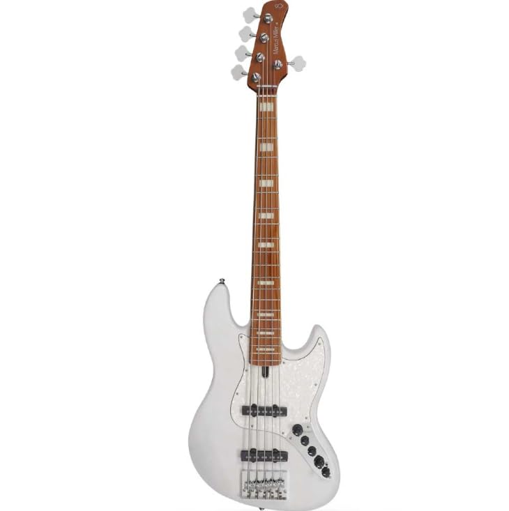 ベース Sire Marcus Miller V8 5-String Sire Marcus Miller V8 5-String Electric Bass Guitar - White Blonde