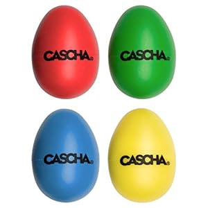 CASCHA Egg-Shaker Set (4 stuks)