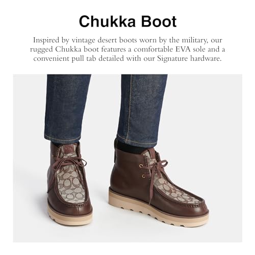 Image of COACH Signature Chukka Boot