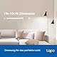 Tapo TP-Link L520E smarte WLAN Glühbirne E27, kaltesWeiß und dimmbar, kein Hub notwendig, kompatibel mit Alexa, Google Assistant, Abläufe und Zeitpläne