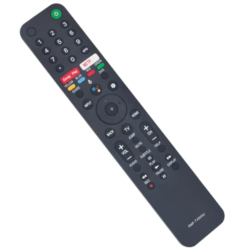 Voice Remote Control Replacement Applicable for Sony TV KD-75X750H XBR-85X950G XBR-75X800H XBR-55X900H KD-55X750H XBR-65X950H XBR-65X900H XBR-43X800H XBR-49X800H XBR-65X800H XBR-55X800H XBR-55X950H