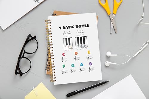Cuaderno de espiral 729 NUODE-BJB sin rayas para evitar distracciones al dibujar 2