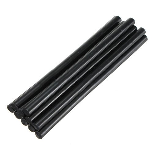 Preisvergleich Produktbild FamilyMall(TM) 10 x Heißkleber Klebestifte 11mm x200mm Klebesticks Klebepatronen Sticks Schwarz