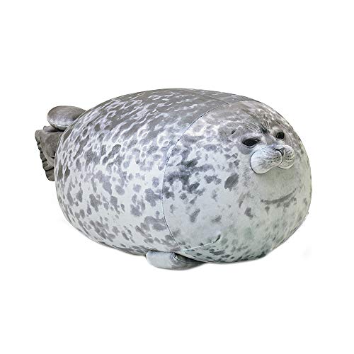 MJTP Cute Seal Stuffed Toy, Chubby Blob Plush Seal Toy Pillow, Plush Animal Toy, Ocean Animal Pillow