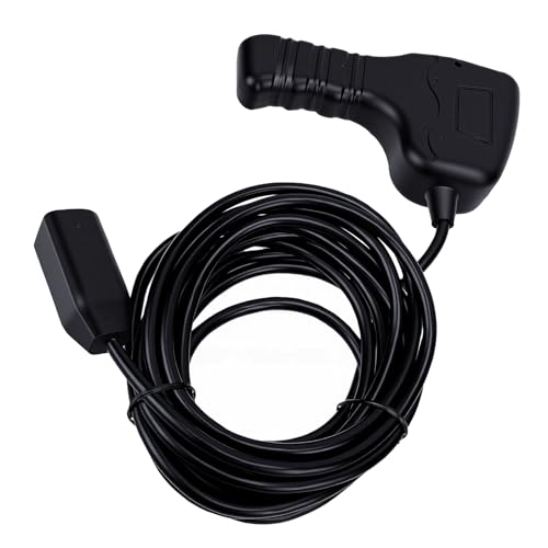 Aramox Controlador de Cabrestante Remoto para Warn M8000 M12000 VR12000 con Cable en Forma de D de 12 Pies Agarre Ergonómico Resistente a la Intemperie para Cabrestantes de Camiones
