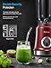 Yabano 60 oz Red Food Blender with Removable Blade, High-Speed Performance, Crushes Ice and Frozen Fruits, Easy to Clean, Versatile Juicing Capabilities, Stylish and Durable