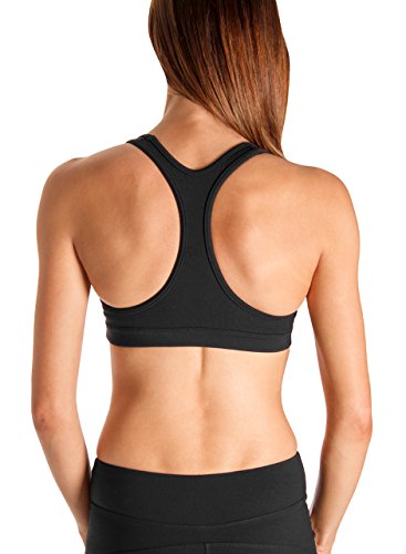 Bloch Dance Petroula Racer Back Crop Top, Black, Large