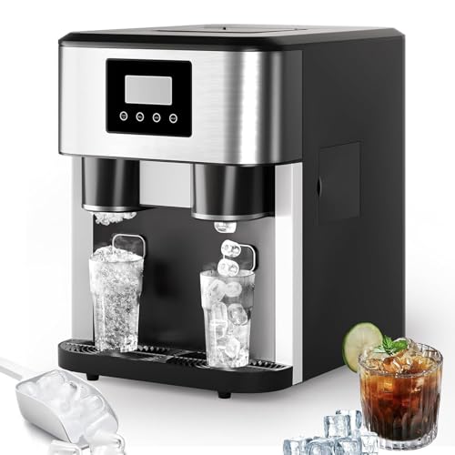 Máquina de Hielo 3 en 1 con Pantalla LCD y Tapa miniatura 1