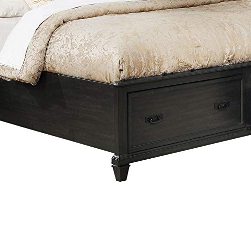 Best Quality Furniture Eastern King Bed Only Only, Rustic #TOP2