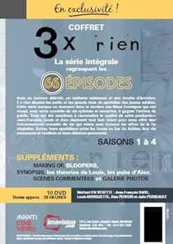 3x Rien / La Série Intégrale 10 DVD (Bilingual): Amazon.ca