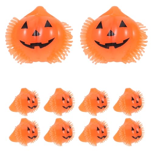 ABOOFAN 10pcs Halloween Light Up Rings For Kids Led Flashing Ring Toys For Halloween Kids Party Favors Prizes And Goodie Bag Fil