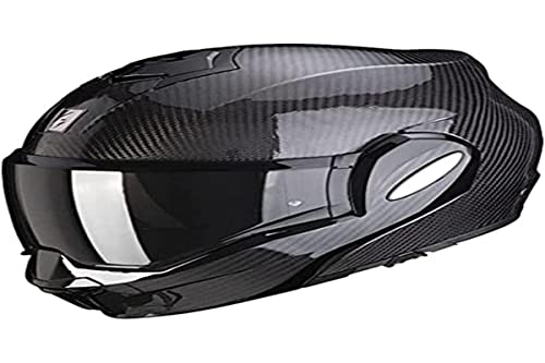 Casque SCORPION Exo-Tech Carbon Solid Noir M modulable