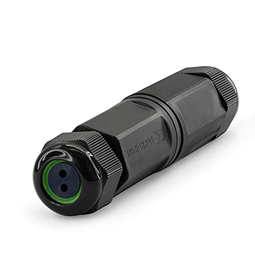 FASTCABLiNG Fiber Optic Cable Coupler/Connector, LC to LC, Singlemode, Duplex, IP68 Waterproof, Outdoor use, Fiber Optic Cable Extension