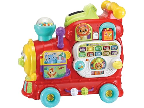 VTech-Baby Maxi Tren ABC de Paseo, Andador, Carrito y correpasillos para Aprender a Caminar - Juguete bebés +1 año - Multicolor, Versión ESP (3480-547822) - imagen 5