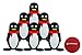 Produktbild Schildkröt® Pinguin Soft Bowling Set, Kegelset, Indoor- und Outdoor, bestehend aus 6 Pinguinen mit stabilem Stand und einer Soft-Bowling-Kugel, 970303