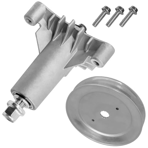 Replacement Part Spindle Assembly W/Pulley For Poulan Tractor Pp12538 Pp12542 J Ja Pp125H38 K Ka Brit1c19373