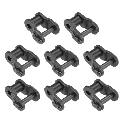 Chaîne 16B-1 : Rouleau à Demi-Maillons Décalé QUARKZMAN en Acier au Carbone, Pas 25.4mm x8