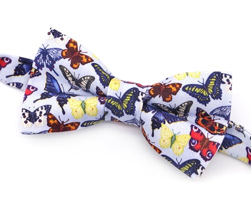 Image of OCIA Cute Pattern Pre-tied Bow Tie Adjustable Bowties for Adult & Children