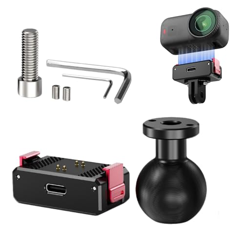 Tuvzylory ���C�[�d�}�E���g DJI Osmo Nano�Ή� �A���~�j�E�������N�C�b�N�����[�X�x�[�X 1/4�C���`��ARRI���t��(1�C���`�{�[���w�b�h�o�[�W����)