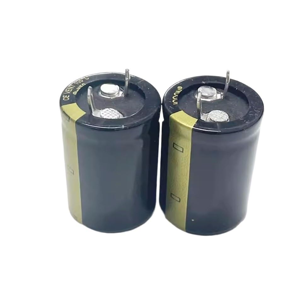 2 condensadores electrolíticos de Alta frecuencia y Baja capacitancia 35 V, 47000 uF, x 60