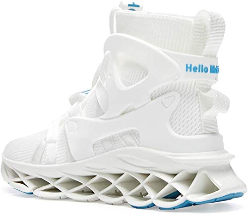 Image of Hello MrLin Men's Running Shoes Non Slip Athletic Tennis Walking Blade Type Sneakers Hip Hop