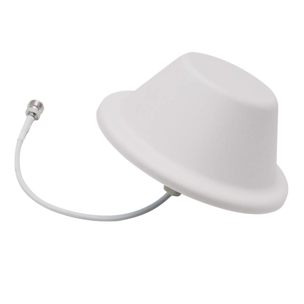 qifan Indoor Omni Ceiling Mount antenna-4dBi 698-3800MHz 2G 3G 4G LTE 5G GSM Antenna for Cell Phone Signal Booster Router