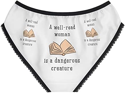 A Well Read Woman Panties, A Well Read Woman Underwear, Briefs, Cotton Briefs, Funny Underwear, Panties For Women
