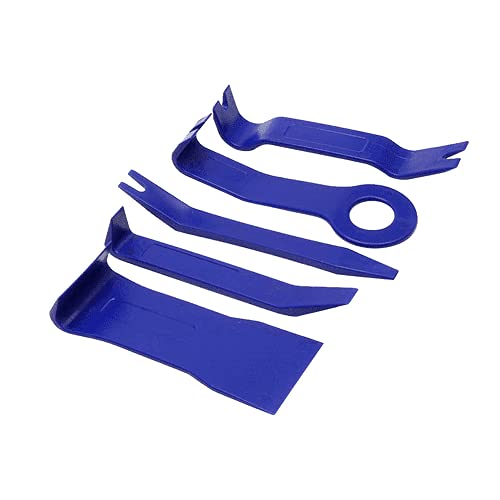 Kit Herramientas Desmontar Salpicadero Radio Coche, desmontadores salpicadero para Interiores y Partes externas, Uso Profesional, Alta Resistencia, Fabricado en Pom, 5 Piezas