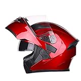 Integral Helm mit Visier klar + ausklappbares Sonnenvisier