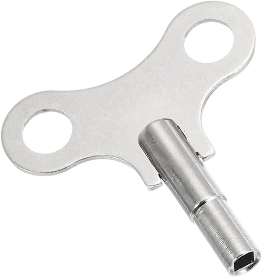 Clock Winding Key Ergonomic Collectors Steel Hobbyists for Mechanical Clocks Argent|Collectibles