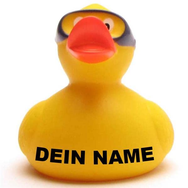 Bath Duck - Personalised (Diver Duck) — image 1