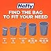 Hefty Medium Trash Bags, Ocean Water Scent, 8 Gallon, 26 Count