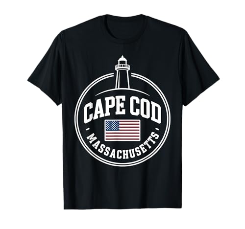 Cape Cod Massachusetts Leuchtturm New England Souvenir T-Shirt