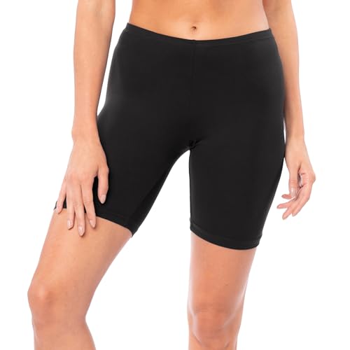 Sexy Basics Womens 12 Pack Cotton Stretch Boyshort Bike Shorts | Yoga, Slip-Short, Boxer-Briefs2