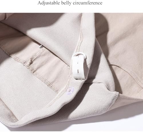 Risipu Umstandshose Damen - Weite Beine, Hoher Bund Für Schwangerschaft