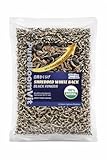 WildSap Emeralds Shredded Dried Black Fungus (White Back Wood Ear Mushroom) - 8oz, All-Natural Sliced Woodear Strips, Non-GMO & Vegan Superfood for Hot and Sour Soup, Ramen & Stir-Fry