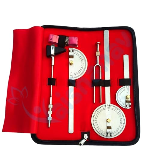 Vaishanav Goniometer Set Physiotherapy Kit Pack of 3 - Image 2