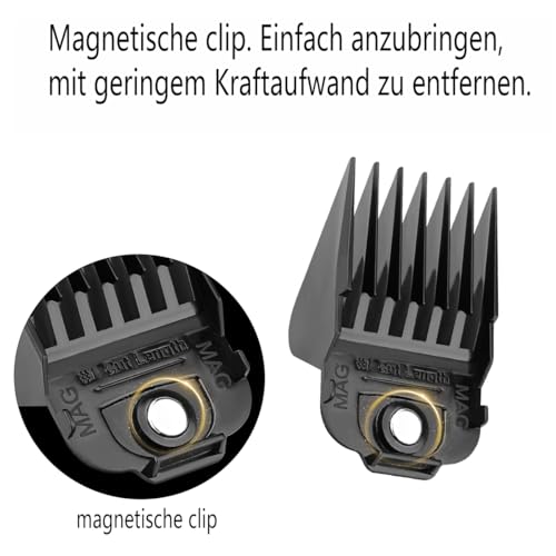 Embouts magnétiques pour tondeuse Andis Master avec guide haute précision - 2